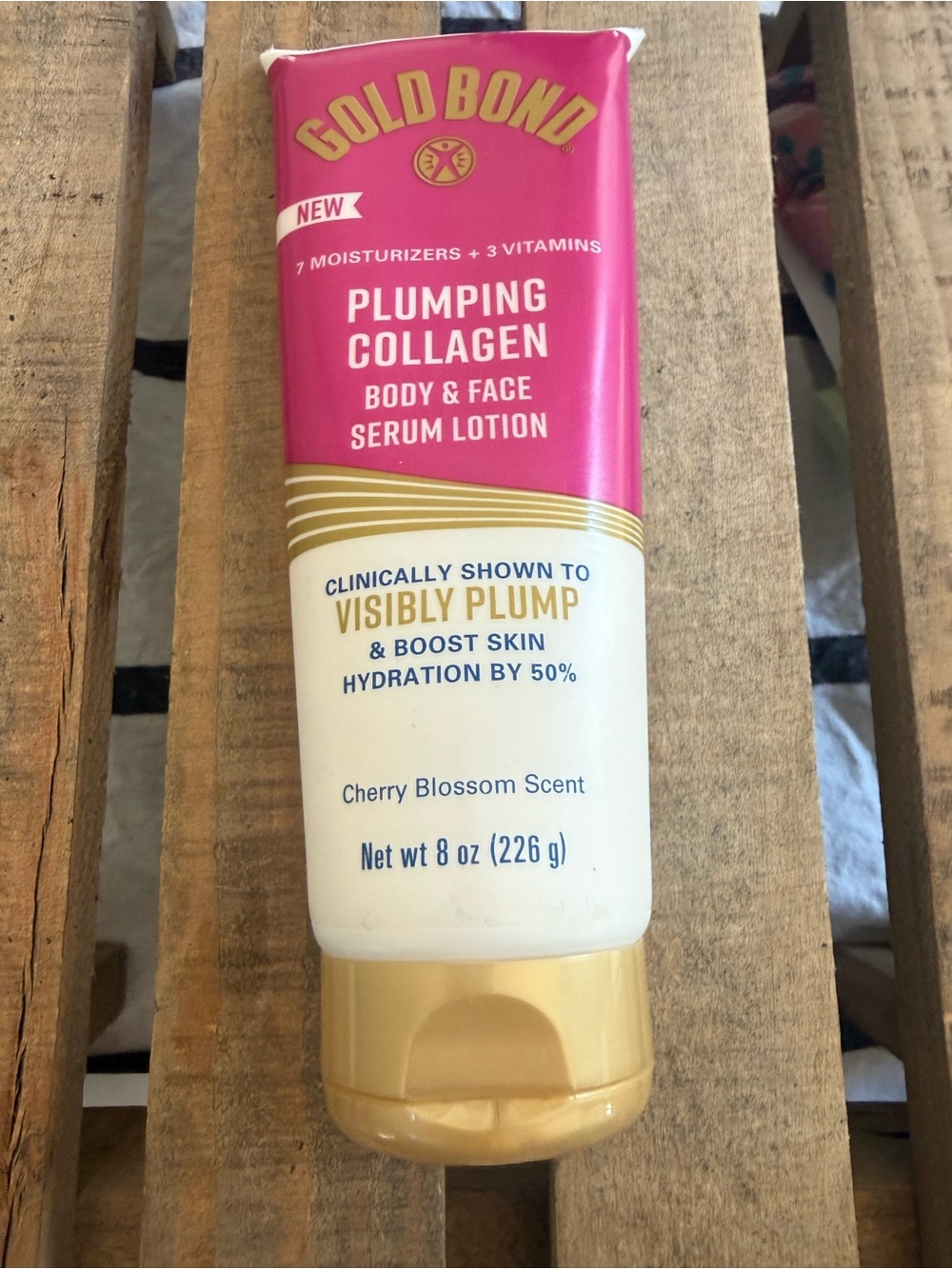 Gold Bond Plumping Collagen Body & Face Serum Lotion -